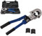 Pince à sertir manuelle, pince à sertir hydraulique, avec matrices multi-tailles pour tube en cuivre 1/2 (12,7 mm), 3/4 (19,05 mm) et 1 (25,4 mm), 8-10 tonnes