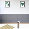 Wall Panelling Kit Shaker Style | 10pcs of 100cmx10cm Moisture-Resistant Paintable HDF Wood Wall Mounting Kit Extending - Panelling Strips DIY 3D Wall Panel Kit