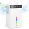 GuKKK Deshumidificador, 2600 ml Deshumidificador Electrico Portátil, deshumidificador silencioso bajo consumo con función de descongelación y modo de suspensión, Antimoho, Ideal para Casa/Baño