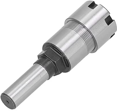 Keenso Router Bit Extension Converter ER20 Federscharfall mit Schraubenschlüsselmutter, Materialien (1/2 Griff 5 Stück-ER20)