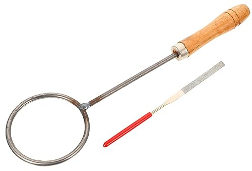HOMSFOU Professionelles Glasflaschenschneidewerkzeug und Metall für Sauberen Schnitt von Weinflaschen im Selbstgemacht Bereich mit Doppeltem Schneidkopf
