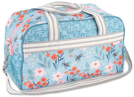Stephen Joseph Kids' All Over Print Duffel Bag, Bee, One Size