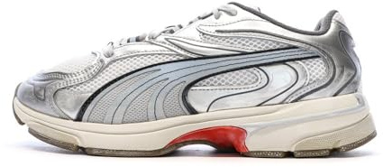 PUMA Grey Unisex Extos Lmc Sneakers, grey, 8 UK