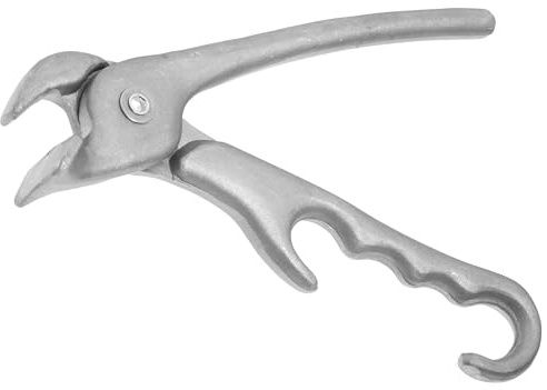 ZANGE FÜR PIZZABLECH Blechzange 21cm,Ofenzange, Haltezange,
