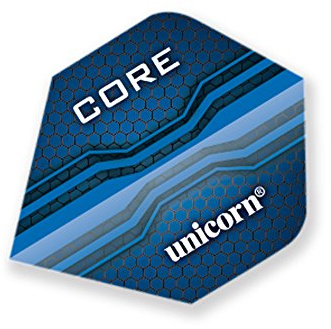 Unicorn Core 75 Core Plus Dart-Flight Einheitsgröße blau