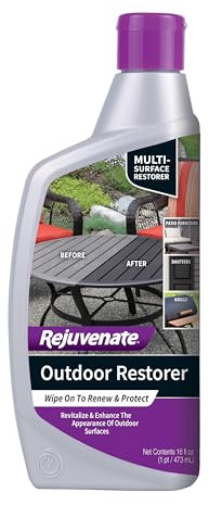 Rejuvenate Outdoor Color Restorer Instantly Restores Faded Sun-Damaged and Oxidized Possessions and Protects from Future Wear 16oz