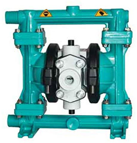 Uzman-Versand HP02 Druckluft Doppelmembranpumpe, 15liter/min Doppel-Membranpumpe, Druckluftmembranpumpe, Membran-Pumpen, Fasspumpe, Wasserpumpe, Tauchpumpe, Förderpumpe,