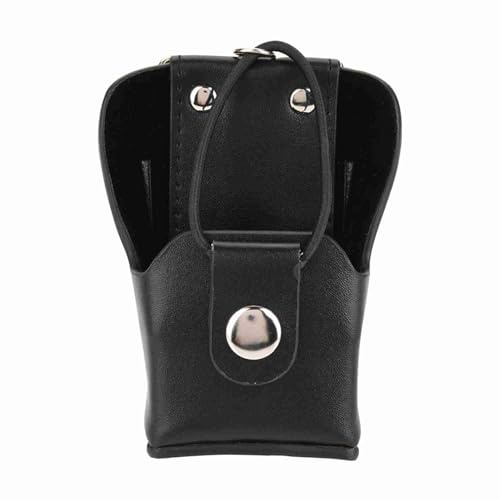 VBESTLIFE Ledertasche für GP328plus / GP338plug / GP344 / GP388 Funksprechgerät mit Lanyar