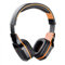 CSZH Casque de jeu stéréo sans fil Bluetooth pour Écouteurs avec microphone pour iPhone6, téléphone intelligent Samsung (Orange)