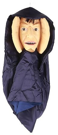 BBABBT Gruseliger Peeper, Halloween-Fensterdekoration Hängende Streich-Gesichtsabdeckung, Peeping Lenticular-Eyed Clown Scary Prop House Party Scares