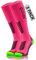 sesto senso 3 Paia Chaussettes Contention Femme Homme Compression Sport Course 39-42 3 pack Néon rose