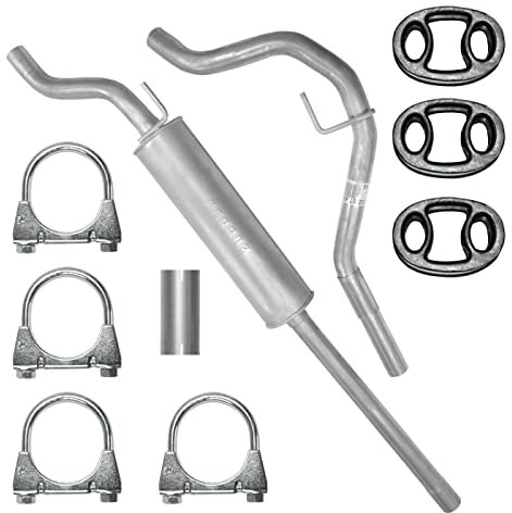 Ferroz Mitteltopf Auspuff Mittelschalldämpfer für Opel Vectra C 2.2i