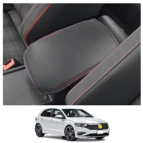 CDEFG Compatibile con VW Golf 8 GTI GTD GTE Alltrack R Variant 2020-2022 2023 Copertura per Bracciolo Coperchio di Protezione della Scatola per Parti Console Centrale Auto Golf MK8 Accessori (nero)