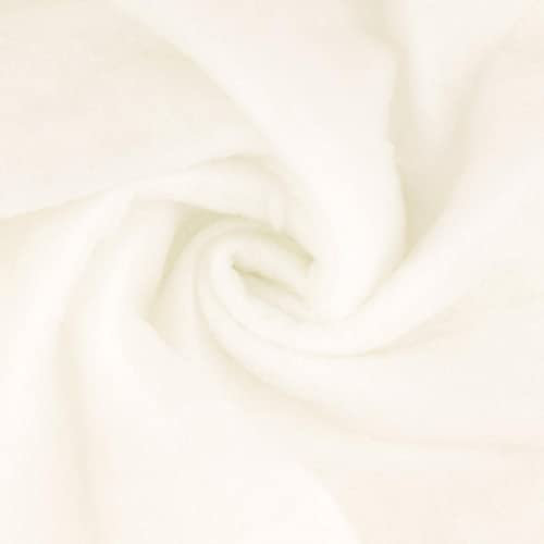 Volumenvlies-Dacronwatte-DUCKY-Polster-und Steppwatte-verschiedene Gewichte-100 g/Qm-200 g/Qm & 300 g/Qm-50 cm Schritte-Meterware (300 g/m² - Weiß-DUCKY)