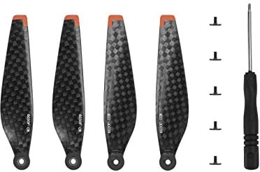 Geräuscharme Propeller Drohne 6030F Propellerblätter kompatibel für DJI Mini 3 Pro Quadrocopter-Drohne-Propeller-Requisiten Quick Release Carbon Fiber Propeller Ersatz-Ersatzzubehör (4 Stück)
