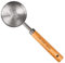 Home Bay 60ml Messbecher mit Holzgriff, 1/4 Tasse Titan-Beschichtung, geeignet für Mehl, Kaffee, Tee und Saucen, für Küche und Restaurant, Weltraumgrau