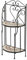 Home Source Sunflower Mosaic Garden Plant Stand, Metal, Black