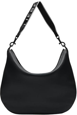 Liebeskind gmbh Women's Alessa 3 Kodiaq L Black Hobo