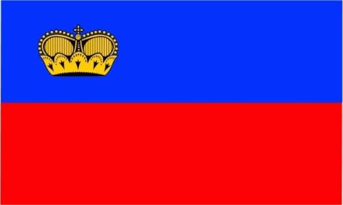 Liechtenstein Flagge/Fahne 30x45 cm
