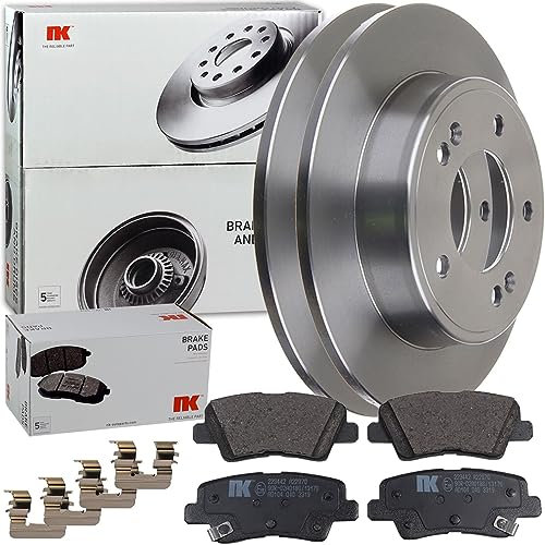 NK Bremsscheiben 262mm + Beläge hinten passend für i30 GD Limo Kombi