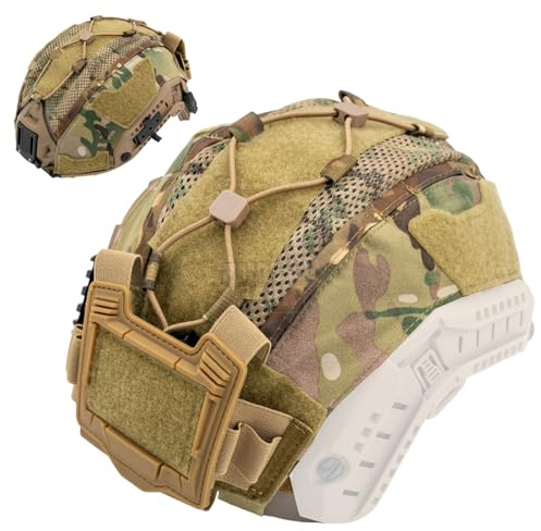 FMATAL GEAR Multifunctional Tactical Helmet Cover for Maritime Helmets, Compatible with Airsoft, Paintball, and Cosplay