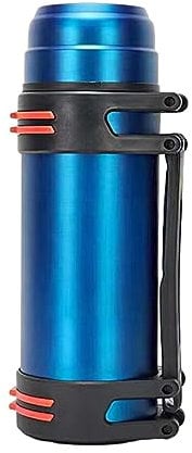 AUklOPVZZ Large Capacity Bottle 304 Stainless Steel Odorless And Non-toxic Vacuum Water Cup Portable Not Easy To Break, Blue, 2000ml