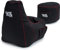 Game Over Video Gaming Sitzsack Spielen Stuhl und Fußhocker | Drinnen Draußen Wasserbeständig Bean Bag | Seitentaschen für Controller | Headset Halter | Ergonomisches Design (Elektrisches Karminrot)