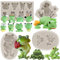 MYPRACS Lot de 4 moules en silicone pour décoration de gâteaux Motif grenouille