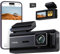 Vycol Dash Cam Front, 2.5K car camera dash cam with Parking Monitor, car dash cam with 32GB Card, Night Vision, 150º Wide Angle, App Controlled, Loop Recording, Voice Control, G Sensor