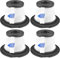 Filter Ersatzteile für MOOSOO K17,Staubsauger Ersatzfilter, Filter Set,Ersatz-Vakuumfilter passen für Akku-Staubsauger, One Zubehör für Filterstaubsauger, 4 Stück