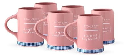 SCAVI & RAY 6x Prosecco Krug [Spar-Set]