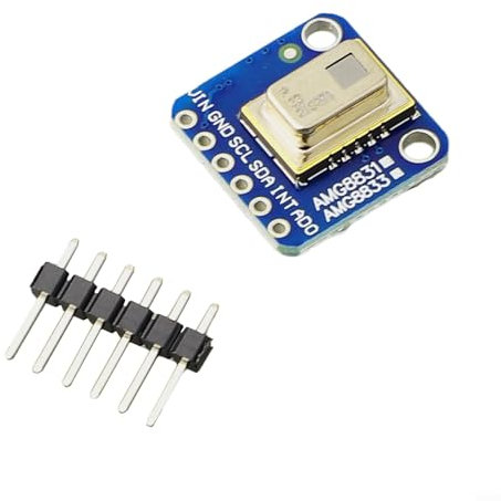 Hochpräzises AMG8833 8x8 Wärmebildkamera-Modul für Raspberry Pi Projekte über I2C-Schnittstelle