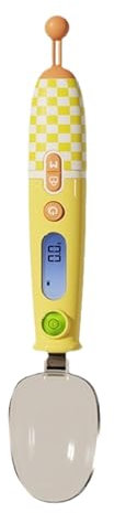 AUTOECHO Weighing Spoon | LED Screen Display Precision Digital Measuring Spoon,Detachable Spoon Head Display Electronic Measuring Spoon for Kitchen Gadgets and Daily Meals