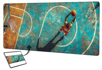 Alfombrilla Ratón, Alfombrilla Ratón Personalizada, Gaming Tapete Escritorio Ordenador 1200x600mm, Impermeable Protector Escritorio Personalizada, Regalos Personalizados con Foto, Regalo Original S-6