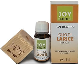 Aceite de alerce puro al 100% Joy Nature – ALCHIA (20 ml) | ideal como esencia para sauna y Aufguss