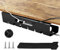 Kabelkanal Schreibtisch 40 x 10,5 x 8 cm Schlicht Ultra Stabil Kabelmanagement Schreibtisch Robuste Langlebige Kabelführung Cable Management Under Desk Cable Organizer Desk für Kabelversteck