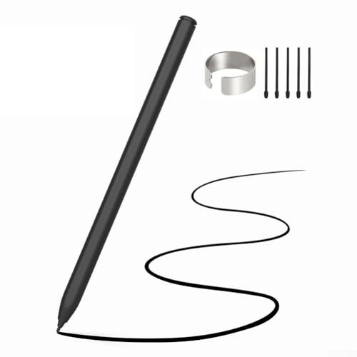 Stylet magnétique pour Kindle Scribe 4096 niveaux de pression avec gomme de rejet de paume, 5 embouts de rechange pour liseuse électronique