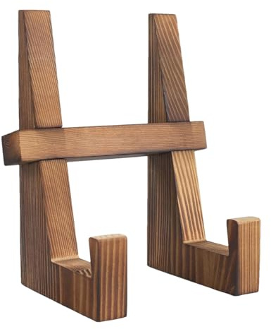 Présentoir pour livres de recettes en bois - Porte-livres de cuisine, organisateur de cuisine comptoir, support photo pour tablette, support d'instructions de cuisine, outil de décoration
