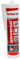 fischer – Silicona Universal Gris (tubo de 300 ml) multifunción, adherencia en multitud de materiales de construcción, para juntas que están en contacto frecuente con el agua