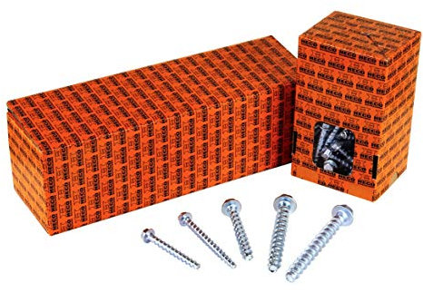 Heco MULTI-MONTI-plus - Sechskantkopf mit angepresster Scheibe - 7,5 x 80 mm