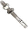 OPIOL QUALITY® Bolzenanker 10,0x10/90 aus Edelstahl A4 V4A (2 Stück) Keilanker Blitzdübel Schwerlastanker Schwerlastdübel Ankerbolzen Ankerschraube Stahlanker