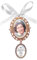 Photo Memory Bouquet Charm Rose Gold Picture Memorial For Wedding Day Bridal Photo Gift For Bride