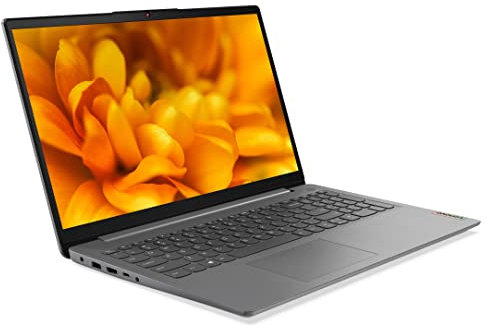 Lenovo IdeaPad 3 Gen 6 Computer portatile da 39,6 cm (15,6 pollici), FullHD (Intel Core i5-1135G7, 8 GB RAM, 512 GB SSD, Intel Iris Xe Graphics, Windows 11 Home in modalità S), grigio artico, tastiera