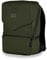 onemate – Rucksack clarity mit diversen Fächern & Features für Ordnung im Alltag – stoßsicheres Laptopfach – 99% aus recycelten Plastikflaschen – robust & wasserdicht (15L) (Grün, mit flap)