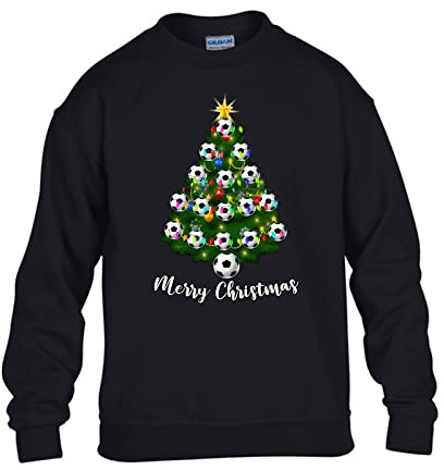 Christmas Tree Mens Sweatshirt World Cup 2025 Football Boys Pullover Party Christmas Jumper Funny Santa Novelty Unisex Gift Girls Kids Sweat Top Printed Design