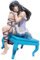 ENFILY für ESPRESTO Idolmaster Maiden of Perdition Girl Fumika Heruzawa Anime umsetzbare Figur Charakter Sammlerstatue Spielzeug PVC Puppe Desktop-Dekoration (16 cm)