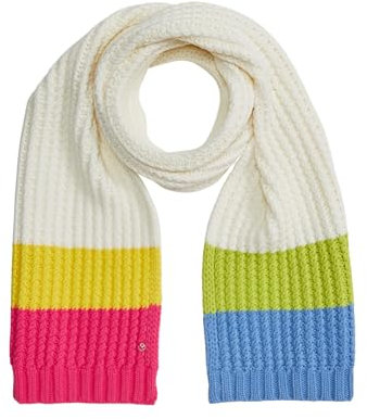 kate spade new york Schal mit Zopfmuster, Marmor, cremefarben, Einheitsgröße, Cream, Einheitsgröße