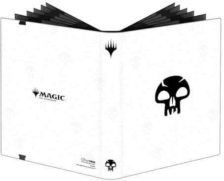 Ultra PRO - Mana 8 9-Pocket PRO-Binder - Swamp for Magic: The Gathering, Holds & Protects 360 Standard Sized Cards, Collector's Edition Durable Trading Premium Leatherette Secure Pocket Binder