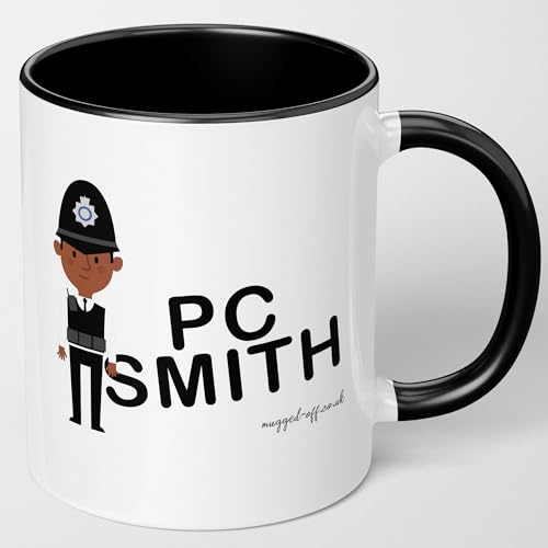 Personalised Officer 11oz Mug Any Name Any Rank Great Gift for Male Police Officer