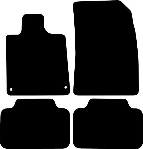 Kovvar Fußmatten passend für Peugeot 407 2004-2010 Passend zur Ausführung: Coupé/Kombi/Limousine | Qualität: Luxury